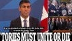 New PM Rishi Sunak pledges to run No10 with 'integrity and humility' but warns of 'profound challenges' for Britain - after he reads the riot act to warring Tory MPs warning they must 'unite or die'
