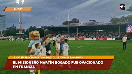 El misionero Martín Bogado fue ovacionado en Francia