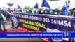 Huelga por aumento salarial: Trabajadores de SENASA bloquean frontera Perú con Chile