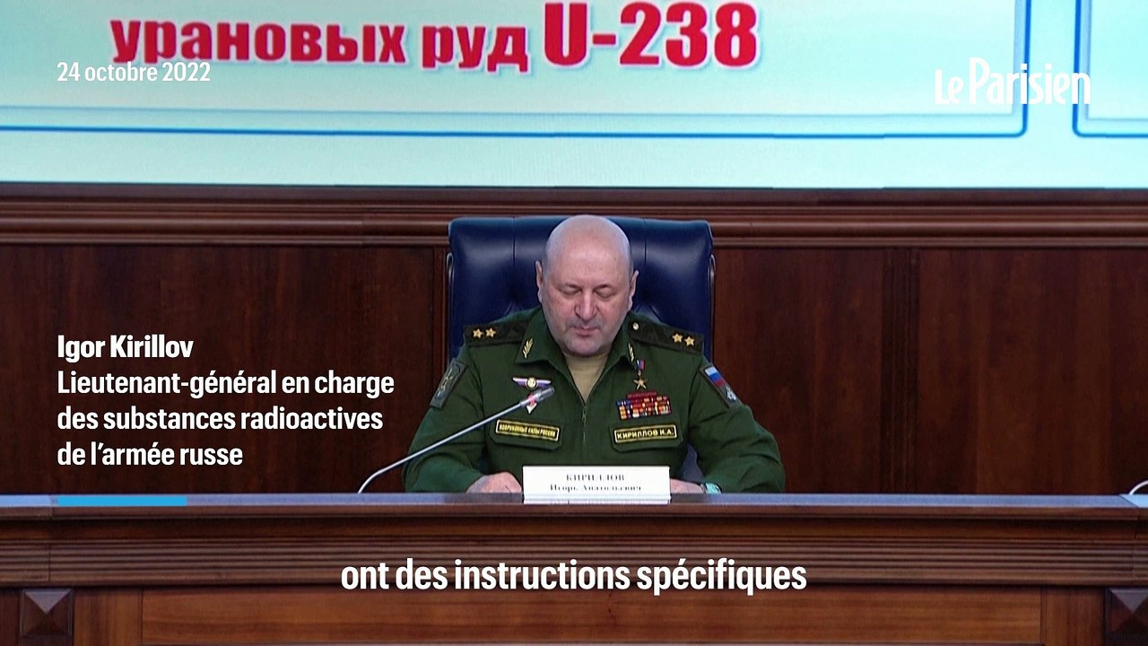 La Russie accuse l’Ukraine de fabriquer une « bombe sale »