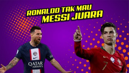 RONALDO TAK MAU MESSI JUARA ?? TERNYATA BEGINI ALASANNYA