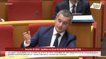 Sécurité JO 2024 : Audition au Sénat de Gérald Darmanin (25/10/2022))