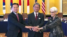 EEUU, Japón y Corea del Sur prometen respuesta 