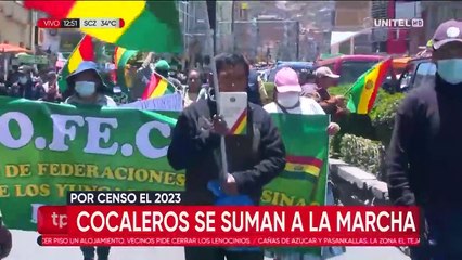 Adepcoca confirma y se suma a la marcha de sectores en La Paz que exige Censo el 2023