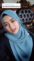 suara wanita ini merdu banget saat sholawatan