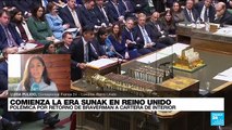 Informe desde Londres: polémica por la reintegración de Suella Braverman