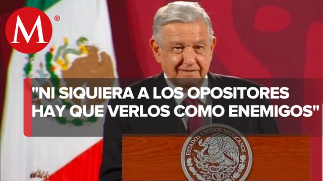 Hay que buscar la unidad, pide AMLO a Layda Sansores y Ricardo Monreal