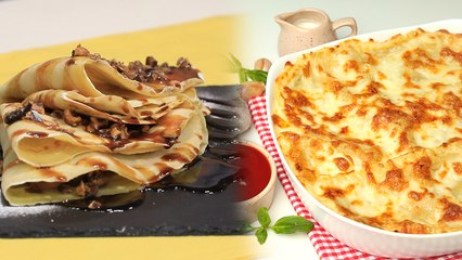 Lasagnes aux légumes, Crêpe - koujinetna Haka - EP  13