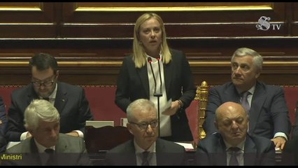 Scontri Sapienza, Meloni risponde a Cucchi, ovazione di FdI