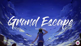 Ost. Weathring With You • Grand Escape - RADWIMPS - Lyrics Video