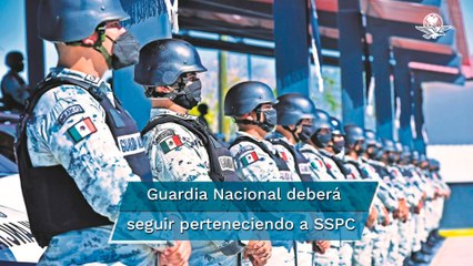 Jueza frena pase de la Guardia Nacional a manos de la Sedena