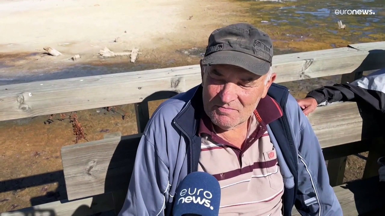 Concern over shrinking salt lake in Romania