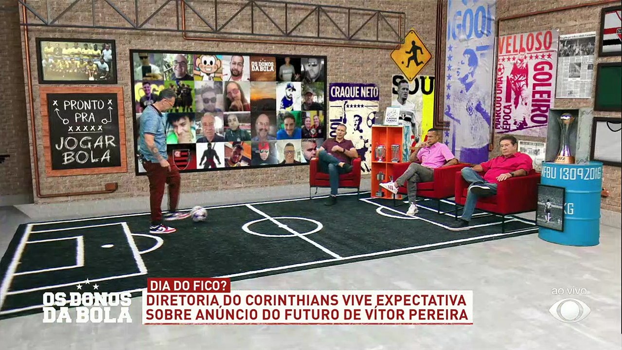 Neto e Velloso debatem: Vítor Pereira fica no Corinthians? 24/10/2022 16:27:10