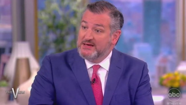 Climate protesters interrupt Ted Cruz on The View