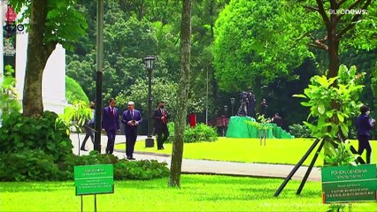 الرئيس الإندونيسي يؤكد دعم بلاده لفلسطين