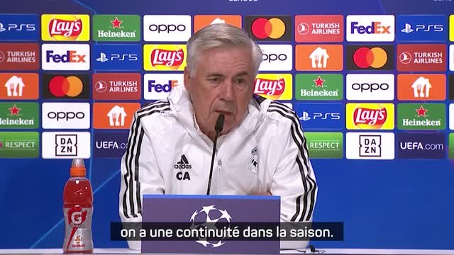 Groupe F - Ancelotti : Vous ne voulez pas vous blesser ? Restez sur le canapé