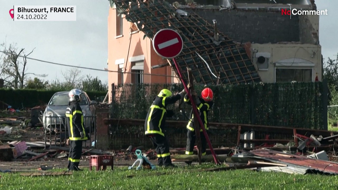 Bihucourt: Tornado verwüstet französischen Ort