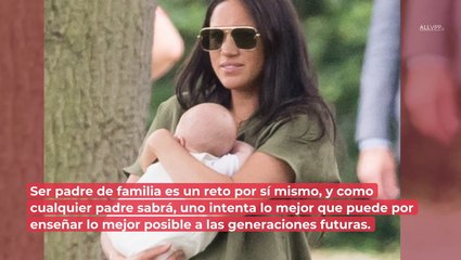 ¡Con los pies sobre la tierra! Así están educando Harry y Meghan a Lilibet y Archie