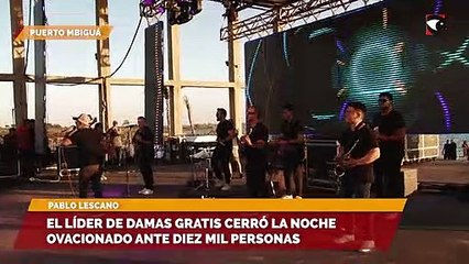 El líder de Damas Gratis cerró la noche ovacionado ante diez mil personas