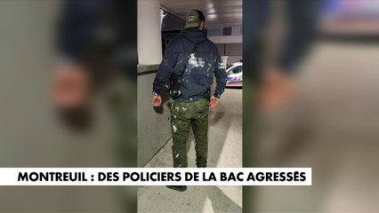 Montreuil : des policiers de la bac agressés