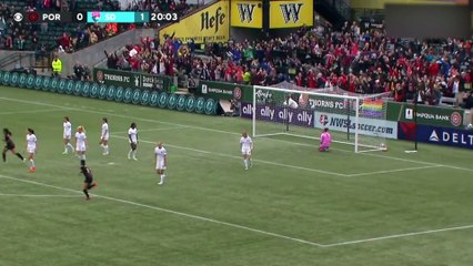 Raquel Rodríguez anotó golazo con el Portland Thorns y disputará la final de la NWSL