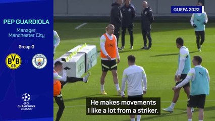 Guardiola surprised by deadly Haaland movement in tight spaces