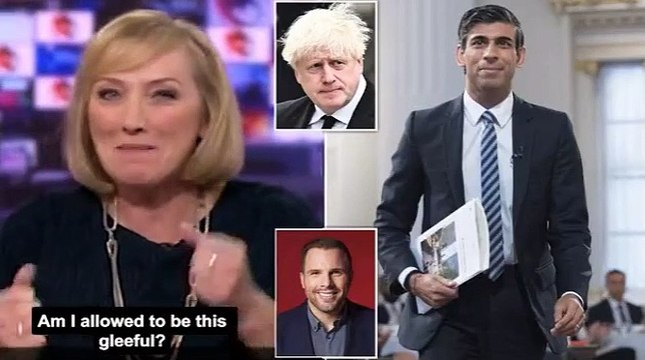 DAN WOOTTON: The grotesque on air celebration at the BBC last night after Brexit hero and proven winner Johnson pulled out of the leadership race proves the Boris Bashing Corporation wants the Tories to lose under Sunak and Slippery Starmer to become PM