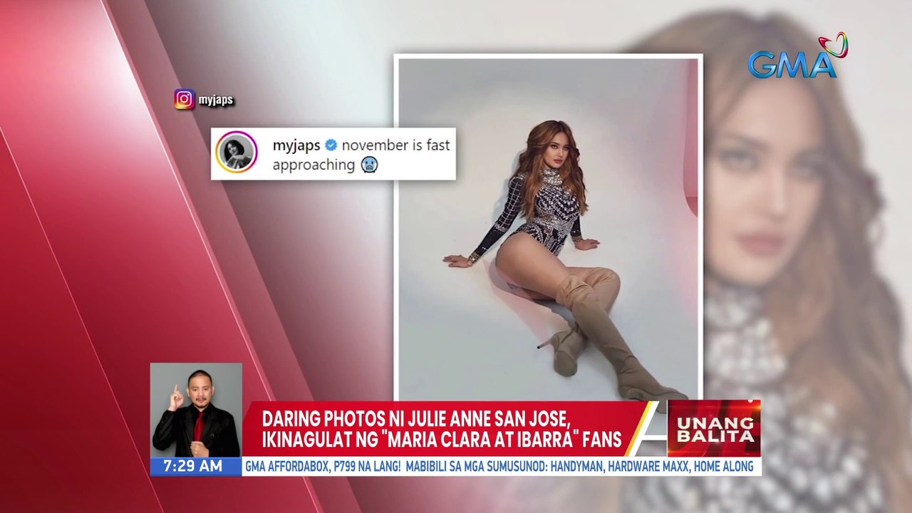 Daring photos ni Julie Anne San Jose, ikinagulat ng "Maria Clara at Ibarra" fans | UB