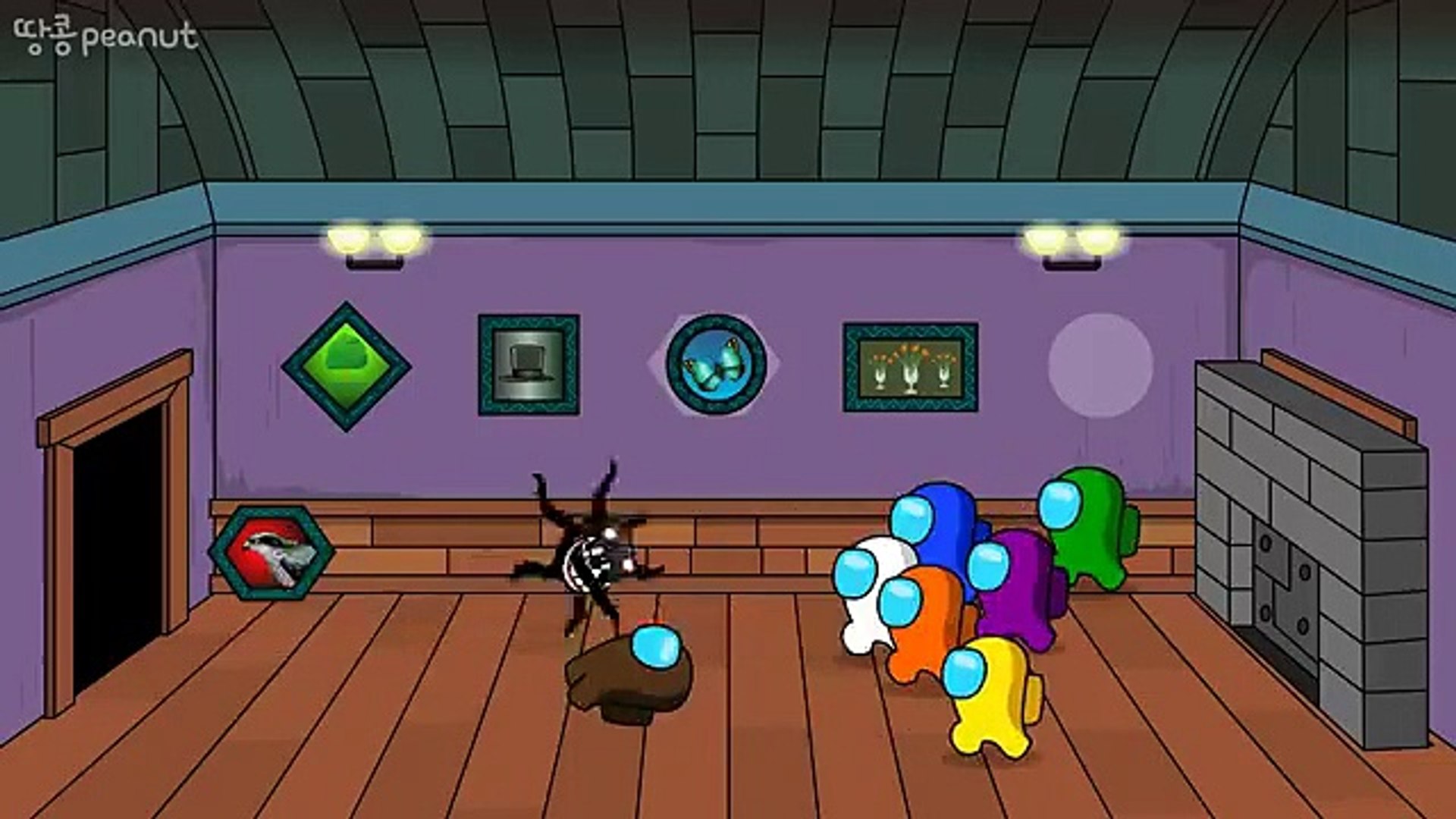 ⁣AMONG US ZOMBIE ANIMATION FUNNY