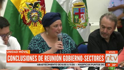 Conclusiones de la reunión entre Gobierno y Sectores