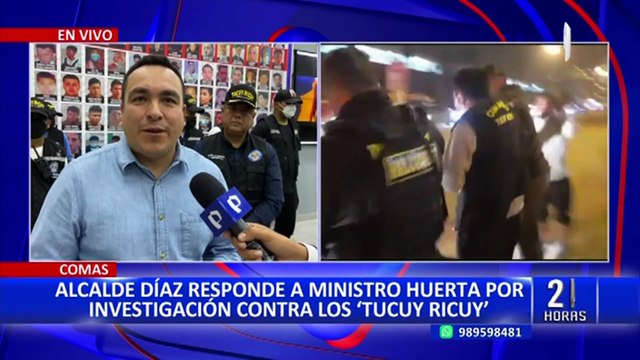 Alcalde de Comas responde a Willy Huerta por investigación contra comando Tucuy Ricuy