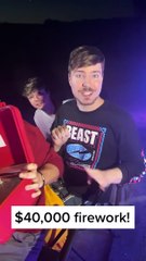 Launching a $40,000 Firework!