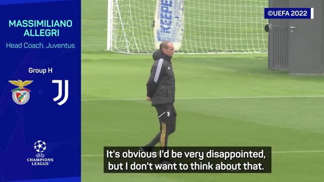 UCL elimination won’t be a ‘personal failure’ – Allegri