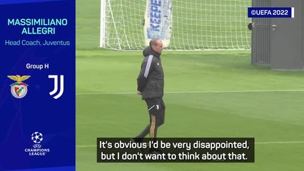 UCL elimination won’t be a ‘personal failure’ – Allegri