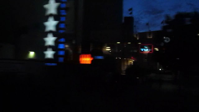 New Jersey Transit Bus 551 at Dusk