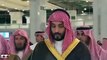 The Crown Prince Muhmmad Bin Salman  Arrived in Kabah __inside Kabah washing_low