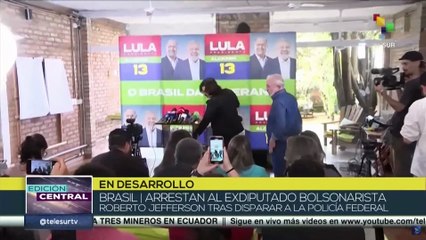 Candidato Lula da Silva criticó episodios de exdiputado bolsonarista Roberto Jefferson