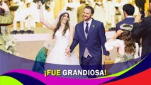¡Llegó la boda! Coque Muñiz entregó a su hija Marisol en el altar
