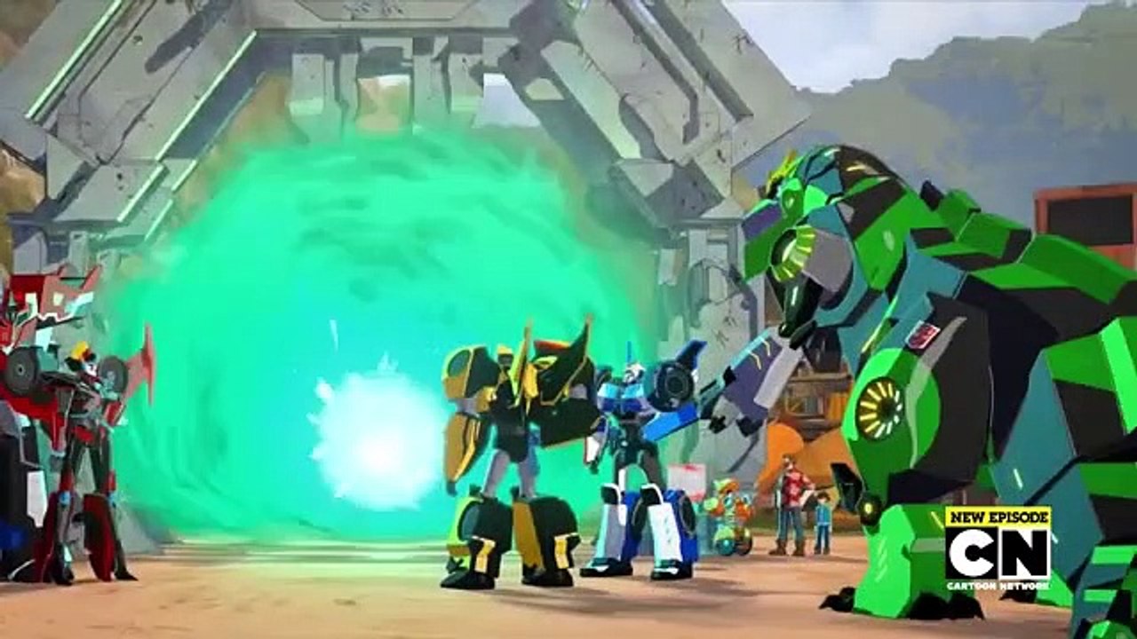 Transformers Robots In Disguise Se2 Ep01 Overloaded, Part 1 HD