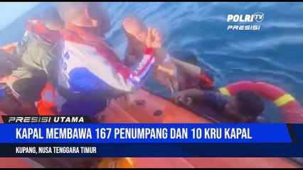 Kapal Penumang Terbakar di Perairan Kupang, 2 Penumpang Meninggal Dunia