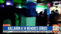 Dos discotecas clandestinas fueron intervenidas en plena Ceja de El Alto.