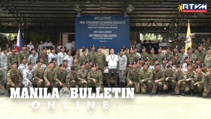Joint Closing Ceremony of the PSG’s VIP Protection Course at the Malacañang Park