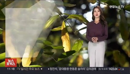 [날씨] 전국 쾌청, 낮에도 내내 서늘…내일 평년 회복