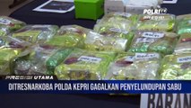 Ditresnarkoba Polda Kepri Amankan 26 Kg Narkotika Jenis Sabu