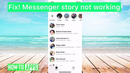 How To Fix Messenger Story Not Showing