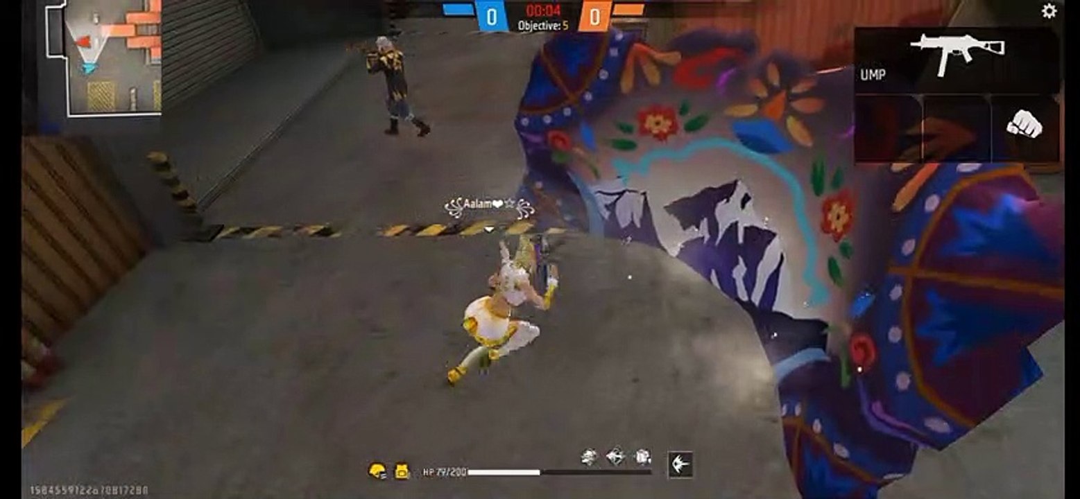 Free fire op headshot video Lone wolf mode full gameplay 1v1