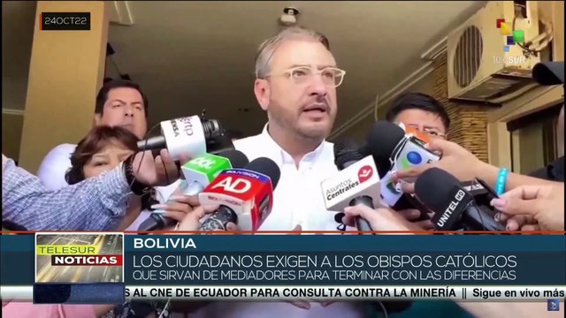 Presidente de Bolivia denuncia pretensiones desestabilizadoras de la Derecha
