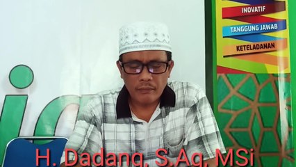 Kepala KUA Caringin Jelaskan Jakat Penghasilan Dari Kemenag