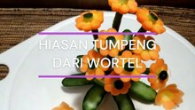 Let's Make A Garnish From Carrot And Cucumber  | VERY EASY | EVERYONE CAN DO IT