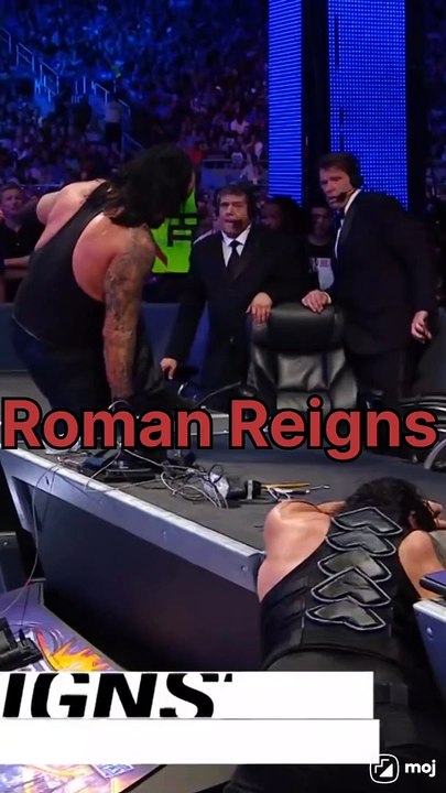 Roman Reigns vs the Undertaker attitude status #reels #wwe